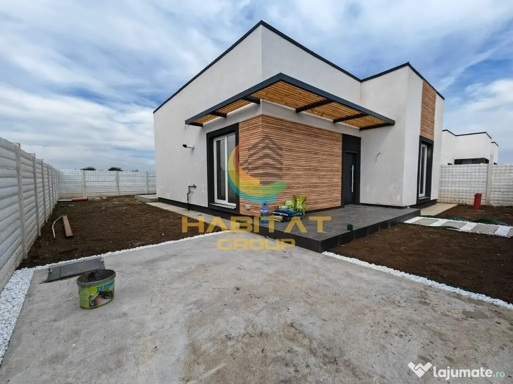 Casă pe parter, 4 camere, încălzire pardoseală, curte 360mp - Berceni (Bucuresti-Ilfov)