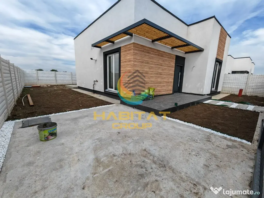 Casă pe parter, 4 camere, încălzire pardoseală, curte 360mp - Berceni (Bucuresti-Ilfov)