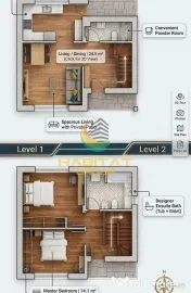 Vilă P+1E în complex privat, 4 camere, încălzire pardoseală, străzi asfaltate 