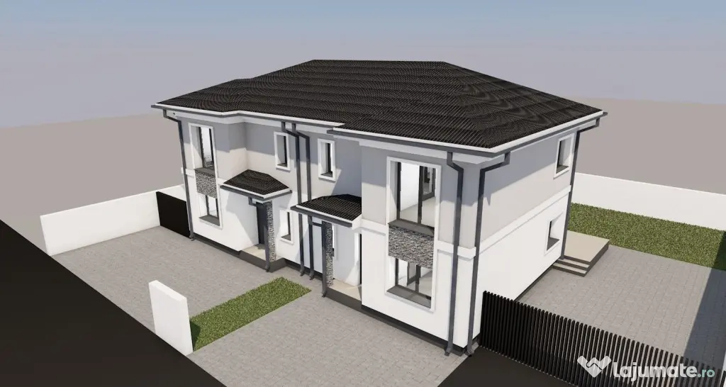 Comision 0% | Duplex in Mosnita | strada privata | Toate uti - Mosnita Veche (Timis)