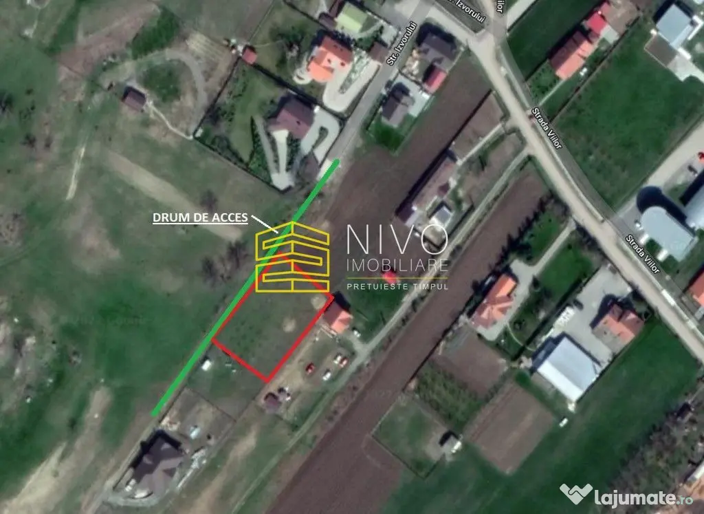Teren intravilan – Sântana de Mureș – Zona Blocuri ANL - Santana De Mures (Mures)