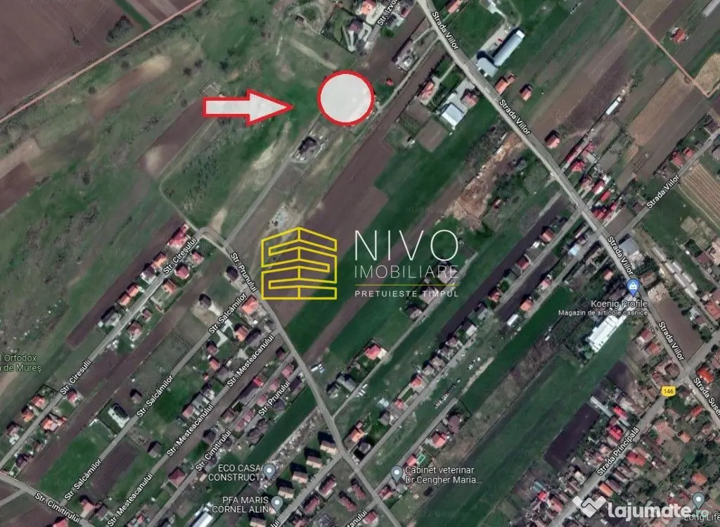 Teren intravilan – Sântana de Mureș – Zona Blocuri ANL - Santana De Mures (Mures)