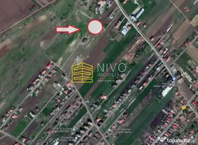 Teren intravilan – Sântana de Mureș – Zona Blocuri ANL - Santana De Mures (Mures)
