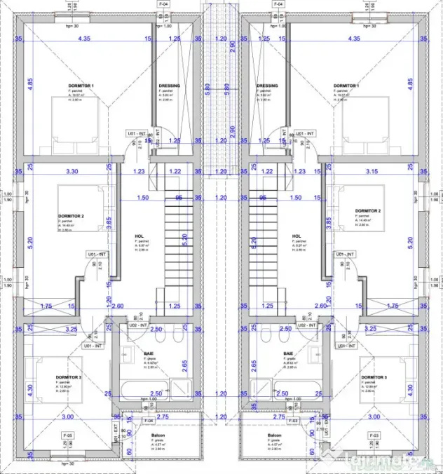 Duplex despartit | in zona Funshop | 5 camere | Pozitie exce - Mosnita Noua (Timis)