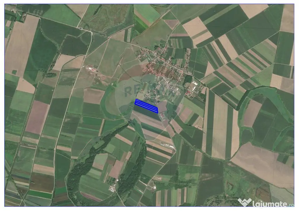 Teren extravilan industrial de vânzare, Santăul Mare, Str. Principală - Santaul Mare (Bihor)