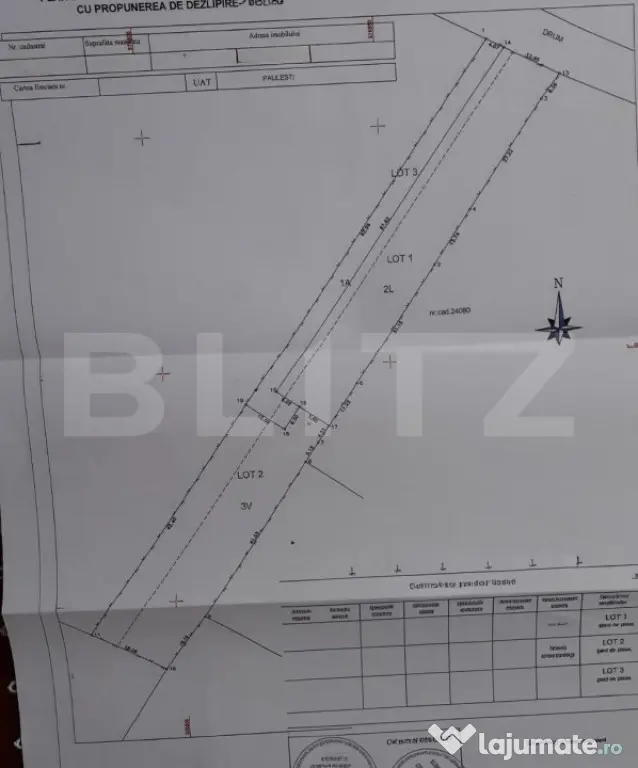 Teren de vanzare, 1.174 mp, zona Paulesti - Paulesti (Prahova)