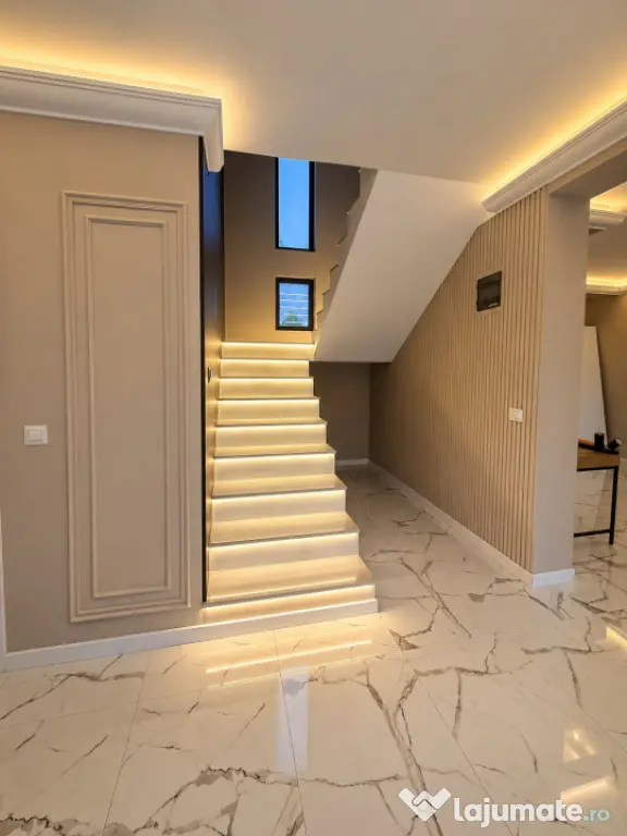 Casă modernă P+1, 4 dormitoare, 3 băi – zona Selgros Cr - Craiova (Dolj)