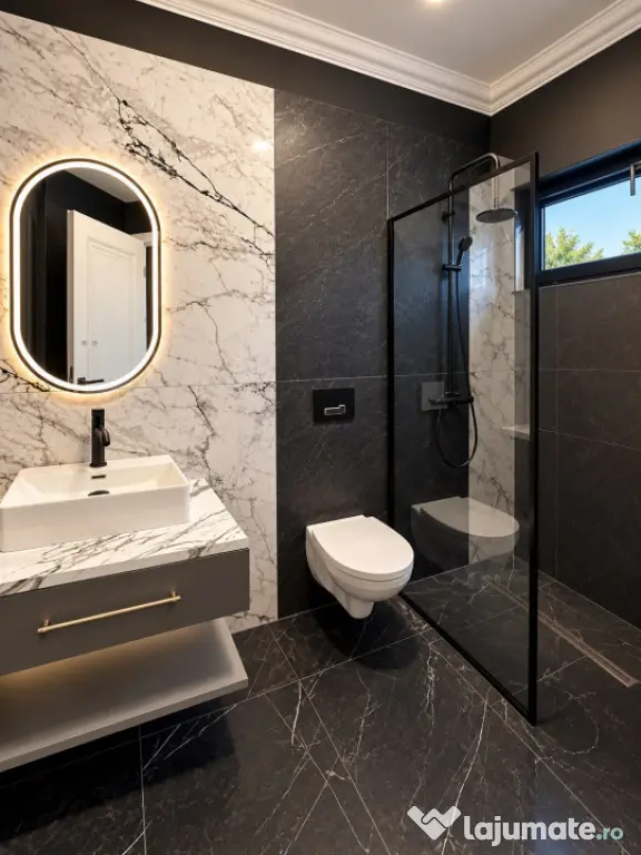 Casă modernă P+1, 4 dormitoare, 3 băi – zona Selgros Cr - Craiova (Dolj)