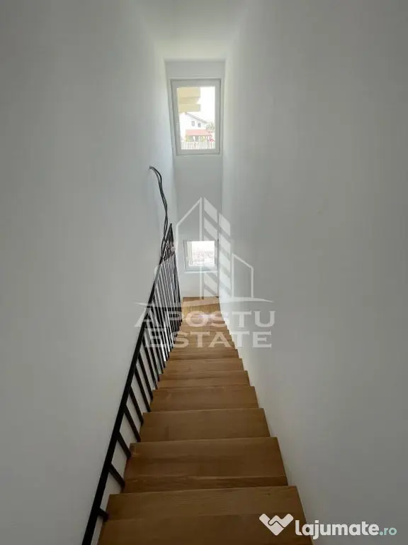 Casa individuala, 6 camere, 2 bai, garaj, teren 913, pompa de caldura - Sacalaz (Timis)