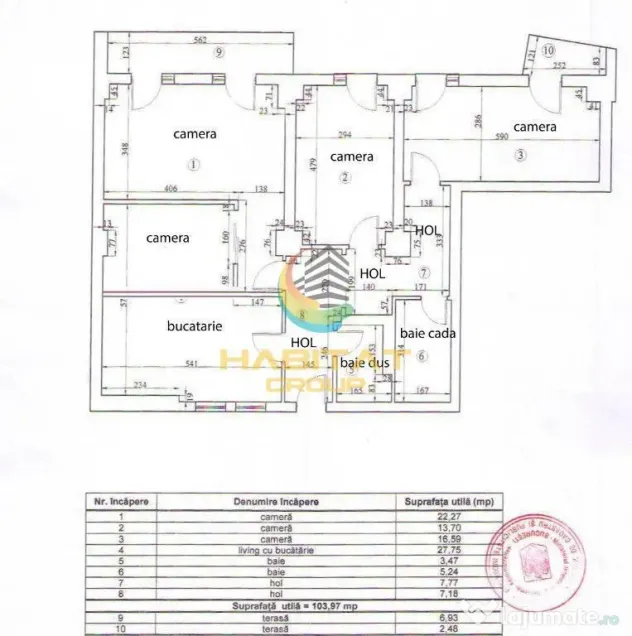 Decebal - Calea Calarasi - Stella Residence - 4 Camere 104mp utili, +parcare - Bucuresti (Bucuresti-Ilfov)