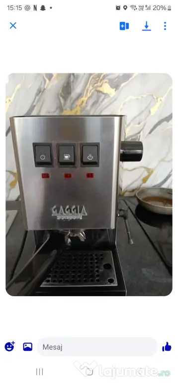 Vand aparat cafea gaggia classic