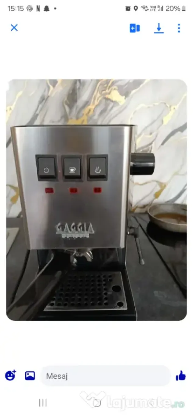Vand aparat cafea gaggia classic