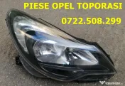 faruri Opel Corsa D facelift fond negru 