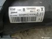 faruri Opel Corsa D facelift fond negru 