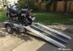 Remorcă Moto Pongratz EMA U 750 –  Premium (Rampe și Platforme Aluminiu 4mm)