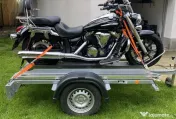 Remorcă Moto Pongratz EMA U 750 –  Premium (Rampe și Platforme Aluminiu 4mm) 
