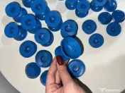 Set bigudiuri pentru bucle/volum fără căldură, mărimi diverse mari, medii, mici 