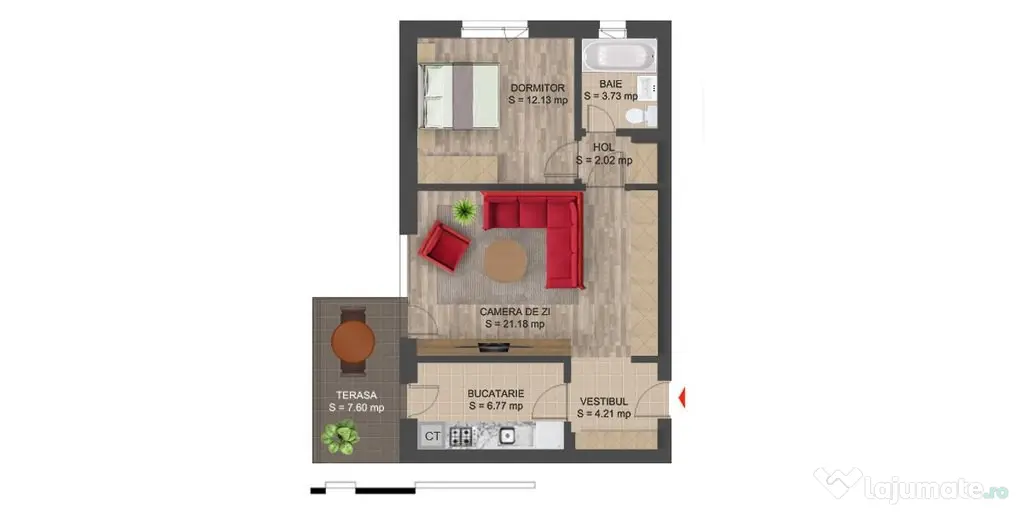 Apartament 2 camere cu vedere spre parc și loc de parcare in - Bucuresti (Bucuresti-Ilfov)