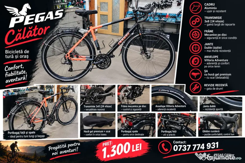 Pegas Calator bicicleta de touring