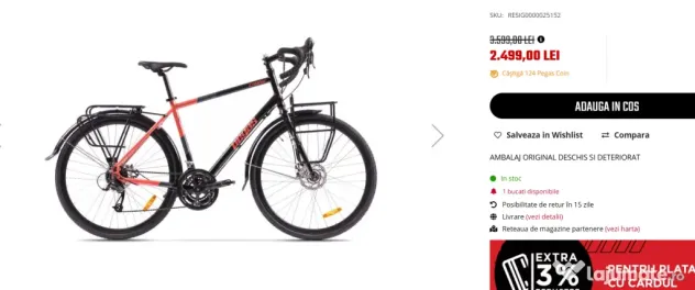Pegas Calator bicicleta de touring