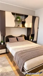 3 camere decomandate, gata de mutare, mobilat si utilat, eta