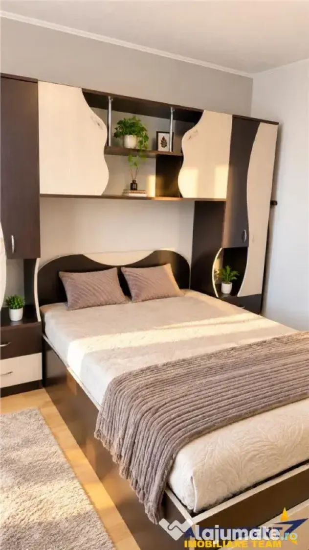 3 camere decomandate, gata de mutare, mobilat si utilat, eta - Brasov (Brasov)