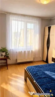 3 camere decomandate, gata de mutare, mobilat si utilat, eta