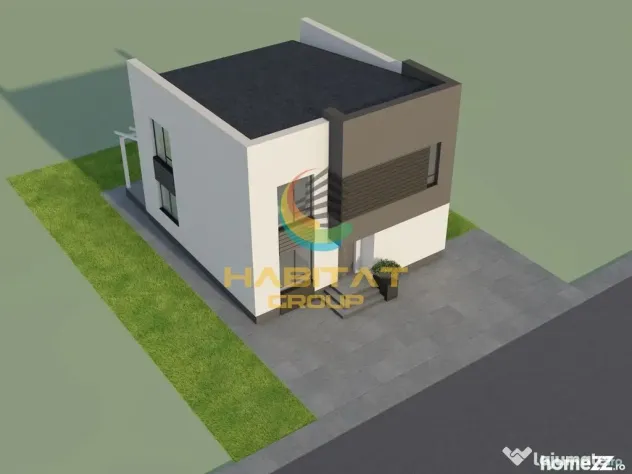 Vila Cubista Moderna 5 Camere Incalzire Pardoseala si Teren 363mp in Berceni - Berceni (Bucuresti-Ilfov)