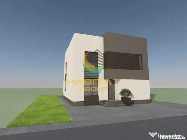 Vila Cubista Moderna 5 Camere Incalzire Pardoseala si Teren 363mp in Berceni - Berceni (Bucuresti-Ilfov)