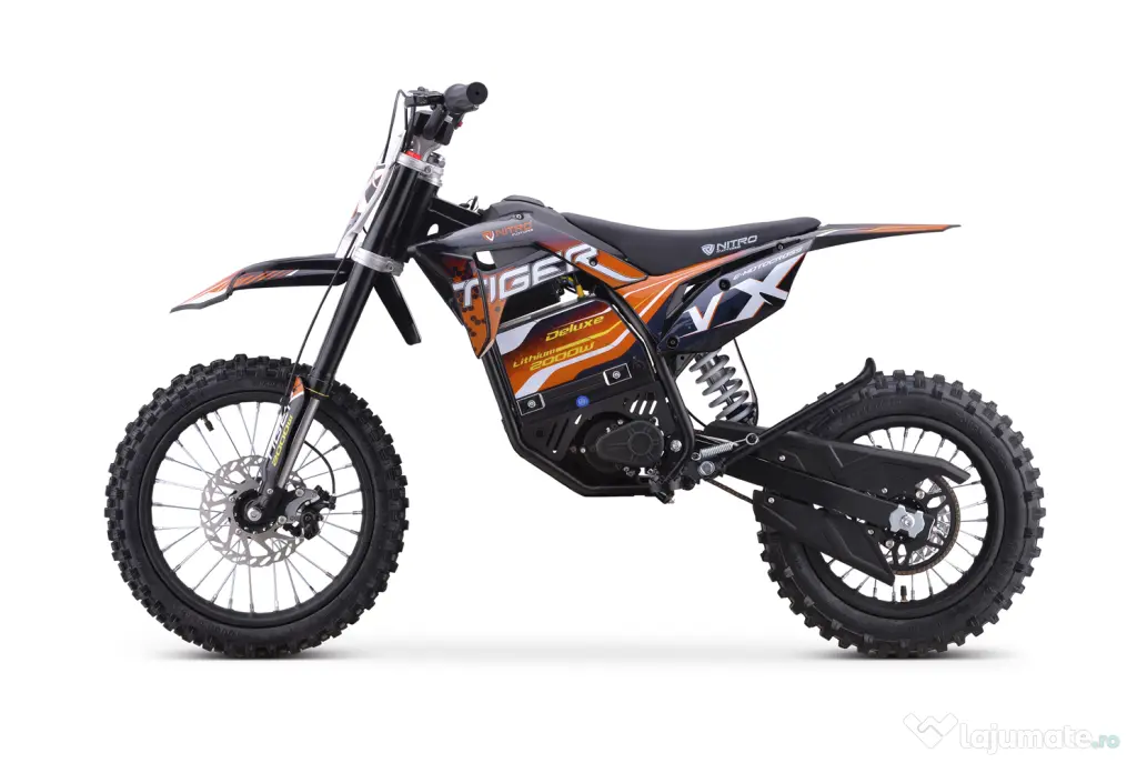 Motocicleta electrica Nitro Tiger VX DLX 2000W 14/12 60V 15.6Ah Litiu ION