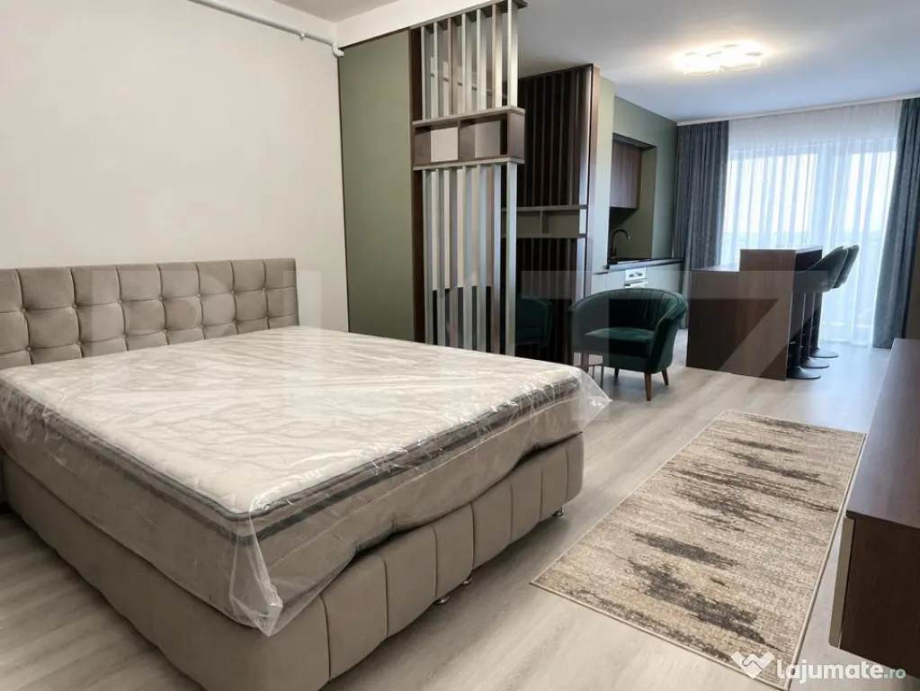 Garsoniera premium, 37 mp, mobilier la comanda si parcare in - Sanpetru (Brasov)