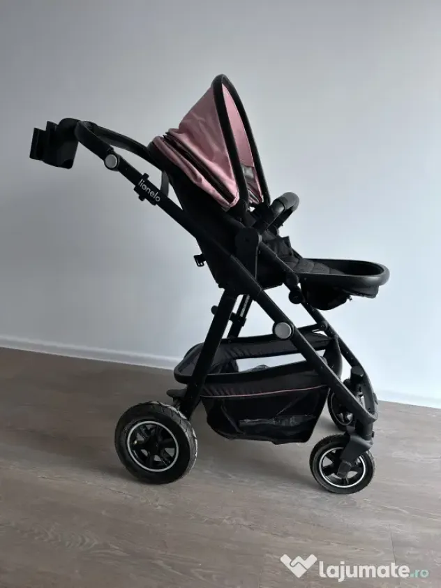 Carucior Lionelo Amber 2 in 1 Pink