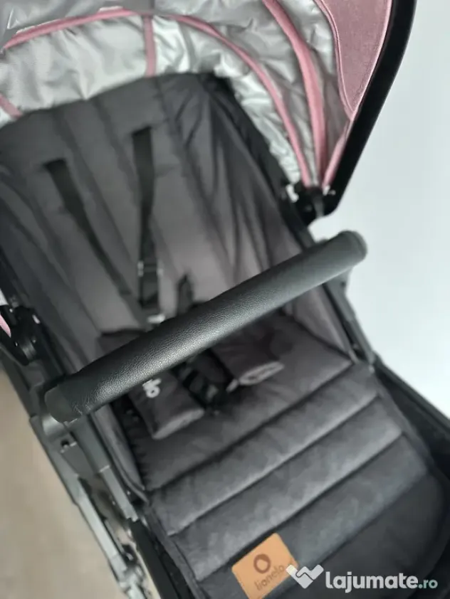 Carucior Lionelo Amber 2 in 1 Pink
