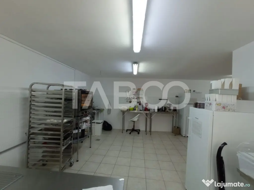Spatiu comercial PARTER de inchiriat 120 mp aviz DSV Turniso - Sibiu (Sibiu)