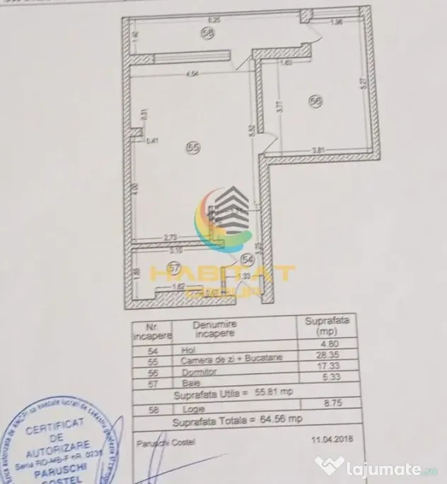 Apartament 2 Camere 64.56mp Metalurgiei - Bucuresti (Bucuresti-Ilfov)
