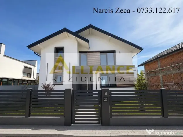 Vila individuala P+1E - 5 camere 2 bai - 260mp teren - Berceni (Bucuresti-Ilfov)