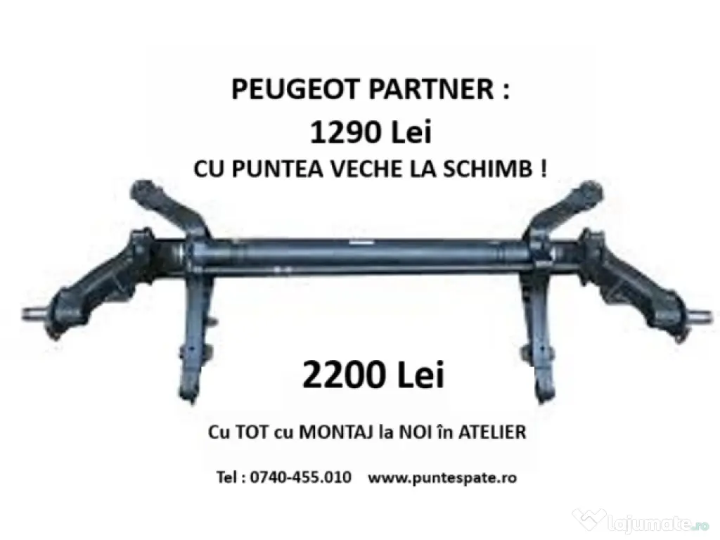 Punte spate peugeot 206, INOITE,Garantie 2 ani