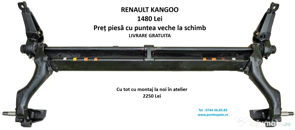 Punte spate peugeot 206,de la 550 Lei, Garantie 2 ani, Livrare Gratuita