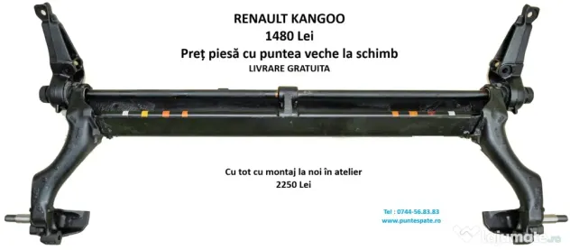 Punte spate peugeot 206,de la 550 Lei, Garantie 2 ani, Livrare Gratuita