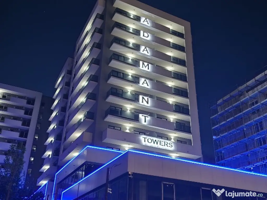 ADAMANT TOWERS | apartament 2 camere + cămară | tip 2B ~ 66mp Nicolina
