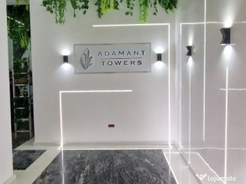 ADAMANT TOWERS | apartament 2 camere + cămară | tip 2B ~ 66mp Nicolina