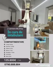 ADAMANT TOWERS | apartament 2 camere + debara - ÎN CURS DE INTABULARE