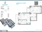 ADAMANT TOWERS | 2 camere 72mp | Bd. Nicolina-Iasi 