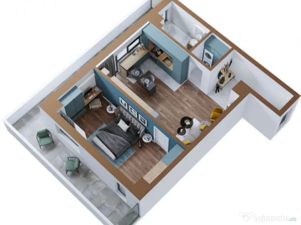 APARTAMENT 2 CAMERE, BLOC NOU, COMISION 0