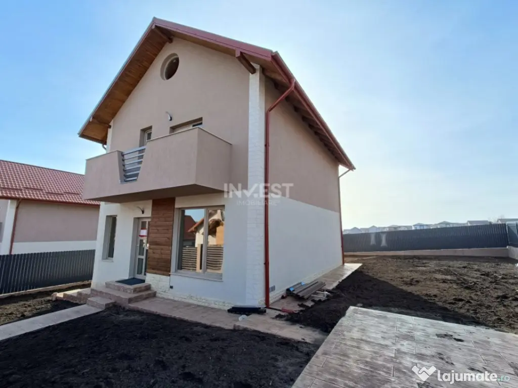 Case individuale cu 4 camere,Teren intre 277mp si 609mp. Red