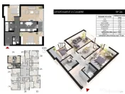 Apartament Ultra Modern Ap 3 Camere Incalzire in Pardoseala 