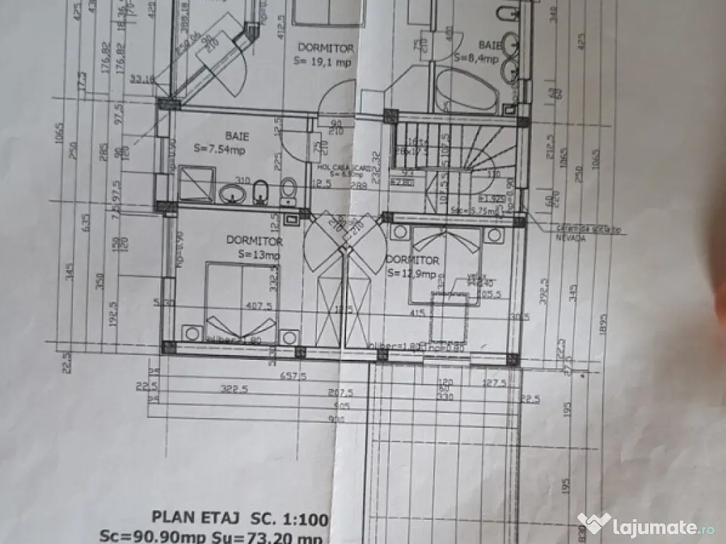 PAULESTI| Casă P+1,nefinisata |Priveliște superbă |100000