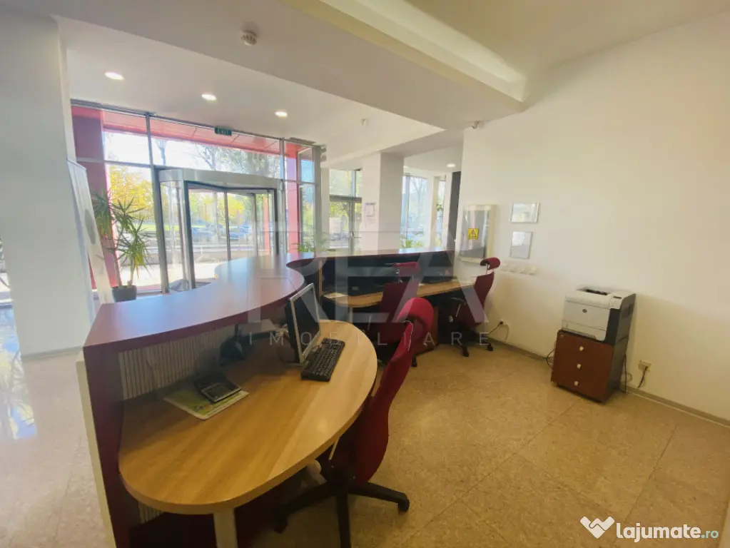 Cladire de birouri moderna P+2 cu terasa, depozit, parcare,