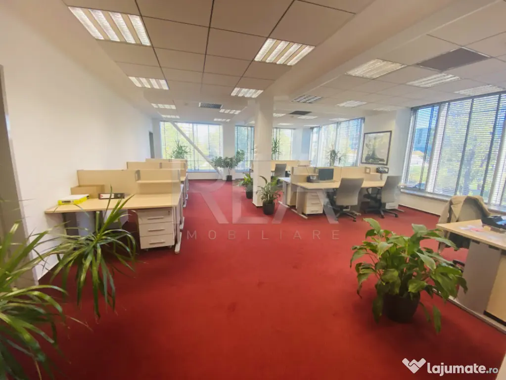 Cladire de birouri moderna P+2 cu terasa, depozit, parcare,