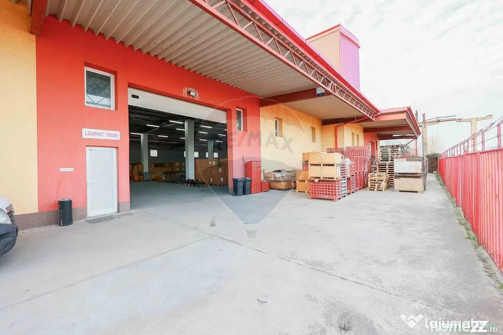 Spațiu industrial 1000 mp de închiriat în zona Vest - Oradea (Bihor)